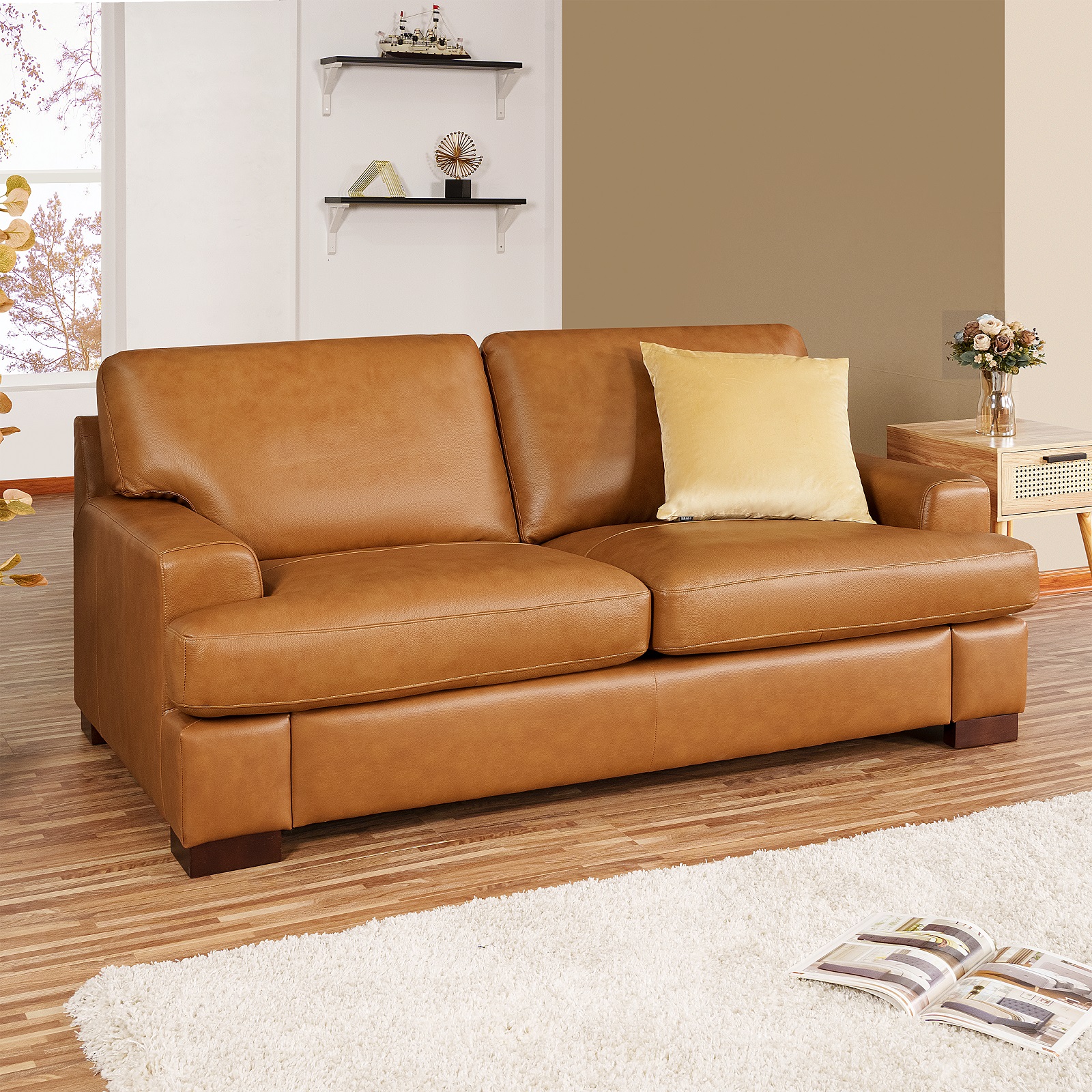 Leather Sofa